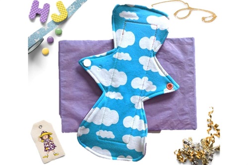Buy  10 inch Cloth Pad Turquoise Clouds now using this page